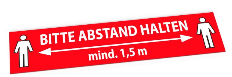 Rutschfester Bodenaufkleber